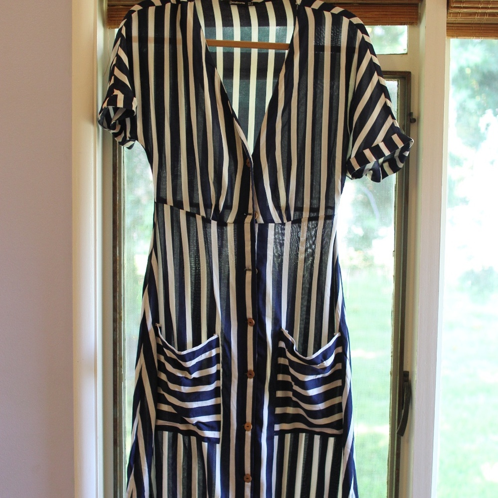 Striped Maxi Dress